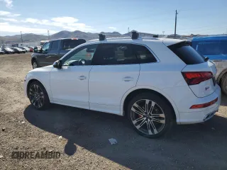 2018 Audi SQ5 Prestige with VIN WA1C4AFYXJ2206768, listed as a Copart auction lot 47340454 with 119,740 mi miles and . Bid and sale history available at DreamBid. Image 2.