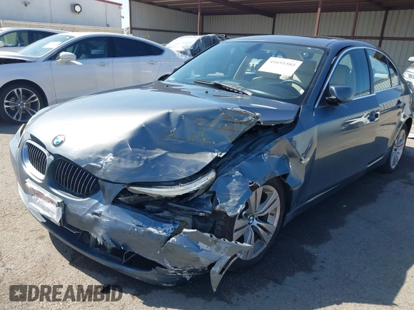 2010 BMW 5 Series 528i with VIN WBANU5C56AC128660, listed as a IAAI auction lot 41691585 with Not Provided miles and . Bid and sale history available at carsss.com. Image 6.