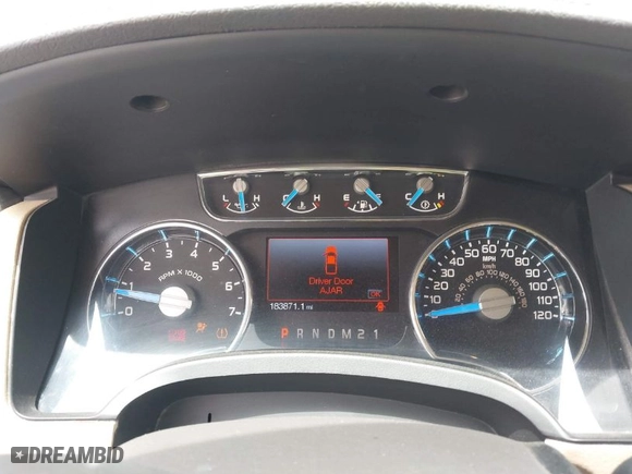 2013 Ford F-150 XL with VIN 1FTFW1CF9DKE87238, listed as a IAAI auction lot 41932263 with 183,871 mi miles. Bid and sale history available at carsss.com. Image 7.