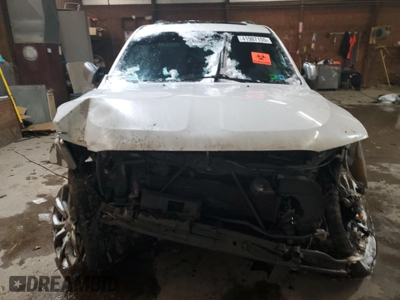 2018 Dodge Durango Citadel Anodized Platinum with VIN 1C4SDJET1JC154500, listed as a Copart auction lot 41907155 with Not provided miles and Salvage title. Bid and sale history available at DreamBid. Image 5.