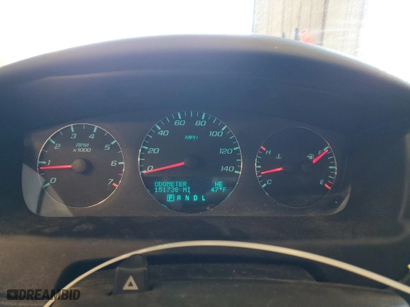 2012 Chevrolet Impala LT Fleet with VIN 2G1WG5E34C1280710, listed as a Copart auction lot 50718835 with 151,738 mi miles and Non Repairable. Bid and sale history available at carsss.com. Image 9.