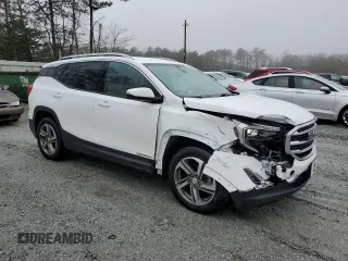 2020 GMC Terrain SLT z VIN 3GKALVEV1LL121337, wystawiony jako Copart lot #45045914 z przebiegiem 113 571 mil mil oraz Szkoda całkowita • Salvage title. Historia ofert i sprzedaży dostępna na DreamBid. Obrazek 4.