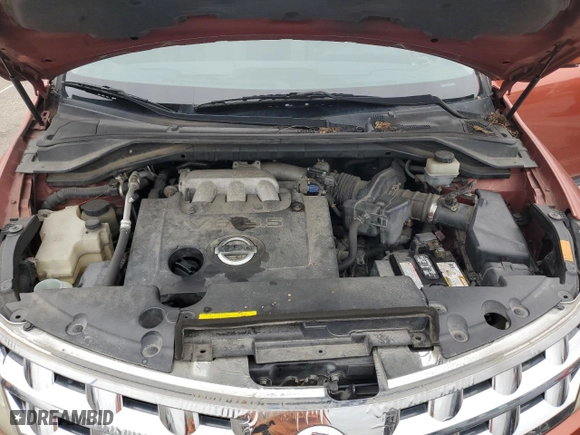 2005 Nissan Murano S with VIN JN8AZ08W95W400960, listed as a Copart auction lot 82008614 with 164,167 mi miles and Salvage Title. Bid and sale history available at carsss.com. Image 12.