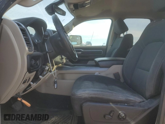 2020 Ram 1500 Big Horn with VIN 1C6RREBT2LN139160, listed as a Copart auction lot 45649495 with 129,247 mi miles and Salvage title. Bid and sale history available at DreamBid. Image 7.