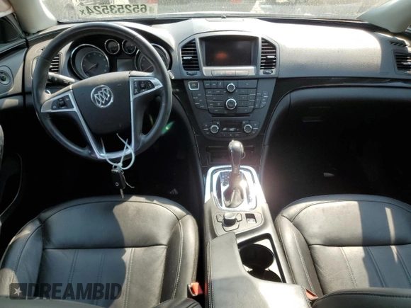 2012 Buick Regal Turbo Premium 3 with VIN 2G4GU5GV1C9134376, listed as a Copart auction lot 65253524 with 52,228 mi miles and Salvage title. Bid and sale history available at DreamBid. Image 8.