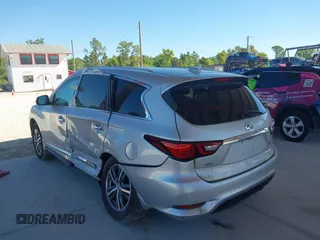 2020 Infiniti QX60 Luxe with VIN 5N1DL0MM2LC503968, listed as a IAAI auction lot 41797974 with 65,128 mi miles and . Bid and sale history available at DreamBid. Image 3.