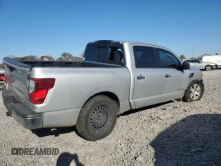 2017 Nissan Titan S with VIN 1N6AA1EJXHN522106, listed as a Copart auction lot 83558864 with 160,029 mi miles and Salvage Title. Bid and sale history available at carsss.com. Image 3.