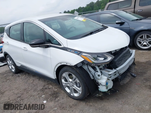 2020 Chevrolet Bolt EV LT with VIN 1G1FY6S07L4145819, listed as a IAAI auction lot 42098994 with 50,456 mi miles and . Bid and sale history available at DreamBid. Image 1.