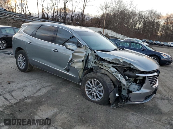 2023 Buick Enclave Essence with VIN 5GAEVAKW5PJ181651, listed as a Copart auction lot 86340304 with 27,265 mi miles and Salvage Title. Bid and sale history available at carsss.com. Image 4.