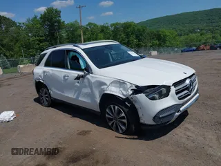 2020 Mercedes-Benz GLE 350 z VIN 4JGFB4KB2LA013188, wystawiony jako IAAI lot #39476174 z przebiegiem 52 038 mil mil oraz . Historia ofert i sprzedaży dostępna na DreamBid. Obrazek 1.