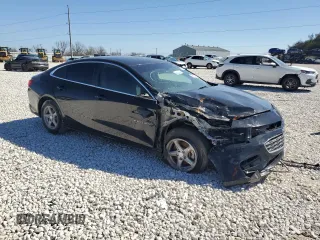 2017 Chevrolet Malibu LS with VIN 1G1ZB5ST8HF118921, listed as a Copart auction lot 46858255 with 101,790 mi miles and Salvage Title. Bid and sale history available at DreamBid. Image 4.