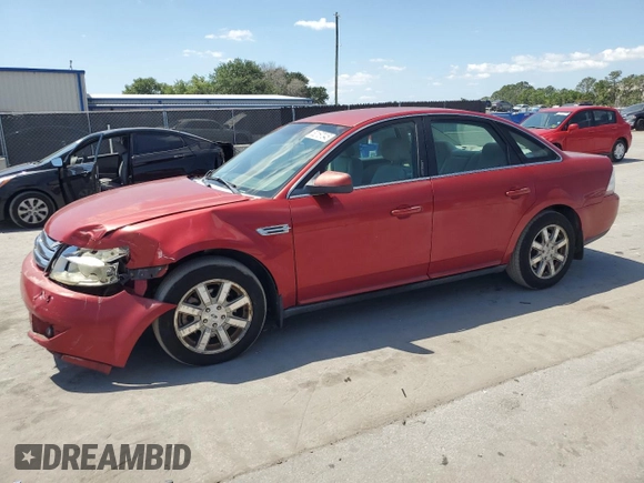 2009 Ford Taurus SEL with VIN 1FAHP24W39G109989, listed as a Copart auction lot 52167345 with 172,027 mi miles and Salvage Title. Bid and sale history available at carsss.com. Image 1.