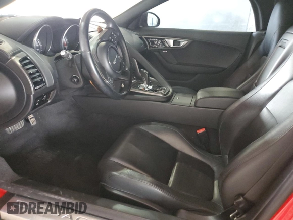 2014 Jaguar F-Type S with VIN SAJWA6FC6E8K04436, listed as a Copart auction lot 55613915 with 96,888 mi miles and Clean Title. Bid and sale history available at DreamBid. Image 7.