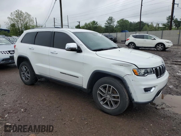 2018 Jeep Grand Cherokee Limited with VIN 1C4RJFBG6JC335006, listed as a Copart auction lot 55746095 with 99,958 mi miles and Salvage title. Bid and sale history available at DreamBid. Image 4.