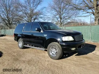 2001 Ford Expedition XLT with VIN 1FMPU16LX1LA39510, listed as a Copart auction lot 47073675 with 175,023 mi miles and Salvage Title. Bid and sale history available at carsss.com. Image 12.