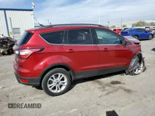 2018 Ford Escape SE with VIN 1FMCU9GD7JUC76597, listed as a Copart auction lot 48602135 with 89,044 mi miles and Salvage Title. Bid and sale history available at carsss.com. Image 3.