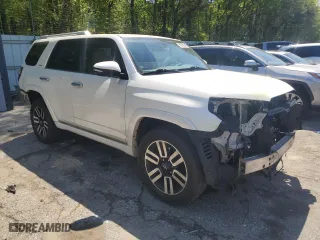 2014 Toyota 4Runner SR5 with VIN JTEZU5JR1E5067248, listed as a Copart auction lot 52190845 with 192,331 mi miles and Salvage Title. Bid and sale history available at carsss.com. Image 4.