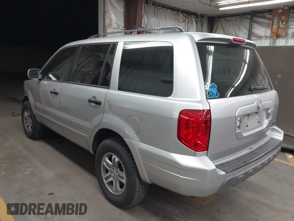 2005 Honda Pilot EX-L with VIN 5FNYF18575B064830, listed as a IAAI auction lot 41825259 with 250,467 mi miles. Bid and sale history available at carsss.com. Image 3.