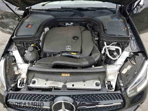 2022 Mercedes-Benz GLC 300 with VIN W1N0G8DB9NG119887, listed as a Copart auction lot 53016085 with 34,126 mi miles and Salvage title. Bid and sale history available at DreamBid. Image 12.