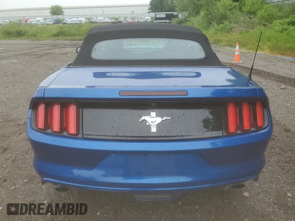2017 Ford Mustang V6 with VIN 1FATP8EM9H5317444, listed as a Copart auction lot 59539035 with 54,727 mi miles and Clean title. Bid and sale history available at DreamBid. Image 6.
