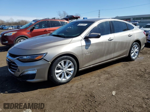 2022 Chevrolet Malibu LT with VIN 1G1ZD5ST5NF114363, listed as a Copart auction lot 49613365 with 55,432 mi miles and Salvage Title. Bid and sale history available at DreamBid. Image 1.