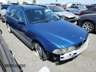 2001 BMW 5 Series 525iAT with VIN WBADS43471GD84658, listed as a Copart auction lot 63564264 with 171,423 mi miles and Salvage Title. Bid and sale history available at carsss.com. Image 4.