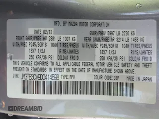 2013 Mazda CX-9 Touring with VIN JM3TB3CV9D0414598, listed as a IAAI auction lot 40188367 with 183,764 mi miles. Bid and sale history available at carsss.com. Image 9.