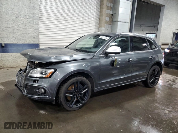 2015 Audi SQ5 Prestige z VIN WA1VGAFP0FA004896, wystawiony jako Copart lot #72377304 z przebiegiem 113 624 mil mil oraz Nie do naprawy • Non repairable. Historia ofert i sprzedaży dostępna na DreamBid. Obrazek 1.