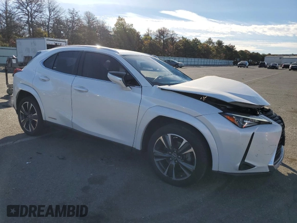 2022 Lexus UX 250h z VIN JTHP9JBH1N2060294, wystawiony jako Copart lot #76330054 z przebiegiem 45 350 mil mil oraz Nie do naprawy. Historia ofert i sprzedaży dostępna na DreamBid. Obrazek 4.