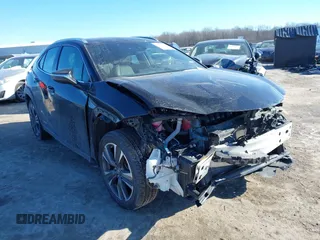 2020 Lexus UX with VIN JTHP9JBH1L2033268, listed as a IAAI auction lot 41386973 with 36,457 mi miles. Bid and sale history available at carsss.com. Image 1.