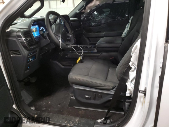2023 Ford F-150 XL with VIN 1FTEW1EP0PKD06999, listed as a Copart auction lot 47529785 with 88,615 mi miles and Clean title. Bid and sale history available at DreamBid. Image 7.
