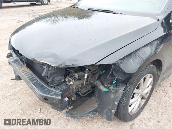 2013 Volkswagen Jetta SE with VIN 3VWDP7AJ1DM288236, listed as a IAAI auction lot 41706050 with 156,898 mi miles and . Bid and sale history available at DreamBid. Image 6.