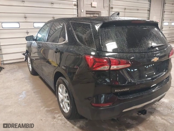 2024 Chevrolet Equinox LT with VIN 3GNAXKEG8RL127152, listed as a IAAI auction lot 41689071 with 11,984 mi miles. Bid and sale history available at carsss.com. Image 3.