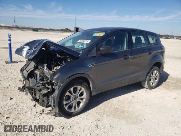 2018 Ford Escape S with VIN 1FMCU0F76JUA91061, listed as a Copart auction lot 42204315 with 148,308 mi miles and Salvage Title. Bid and sale history available at carsss.com. Image 1.