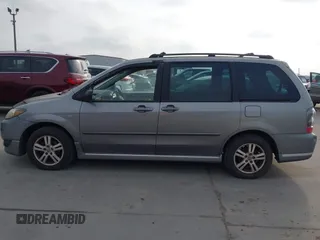 2005 Mazda MPV LX with VIN JM3LW28A550556310, listed as a IAAI auction lot 42148786 with 376,021 mi miles. Bid and sale history available at carsss.com. Image 14.