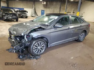 2019 Volkswagen Jetta S with VIN 3VWC57BU1KM118806, listed as a Copart auction lot 61136785 with 92,110 mi miles and Salvage title. Bid and sale history available at DreamBid. Image 1.