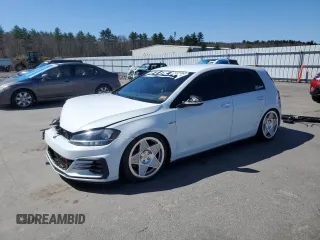 2019 Volkswagen GTI S z VIN 3VW6T7AUXKM030969, wystawiony jako Copart lot #54727865 z przebiegiem 75 991 mil mil oraz Szkoda całkowita • Salvage title. Historia ofert i sprzedaży dostępna na DreamBid. Obrazek 1.