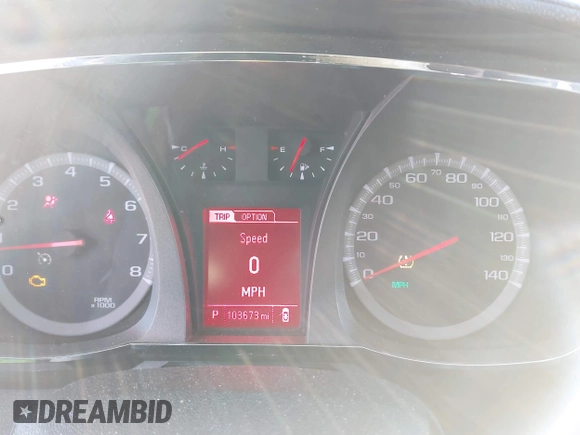 2016 GMC Terrain SLE with VIN 2GKFLTE32G6240677, listed as a IAAI auction lot 41646180 with 103,673 mi miles. Bid and sale history available at carsss.com. Image 7.