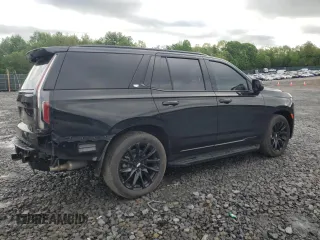 2024 Cadillac Escalade 4WD Sport with VIN 1GYS4FKL2RR154414, listed as a Copart auction lot 56644165 with 11,479 mi miles and Salvage title. Bid and sale history available at DreamBid. Image 3.