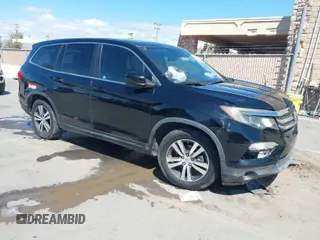 2016 Honda Pilot EX-L z VIN 5FNYF5H69GB043237, wystawiony jako IAAI lot #41890092 z przebiegiem 143 340 mil mil oraz . Historia ofert i sprzedaży dostępna na DreamBid. Obrazek 1.