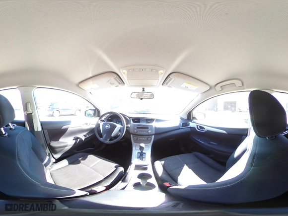 2014 Nissan Sentra S with VIN 3N1AB7AP4EL682154, listed as a Copart auction lot 46187515 with 105,570 mi miles and Salvage Title. Bid and sale history available at carsss.com. Image 14.