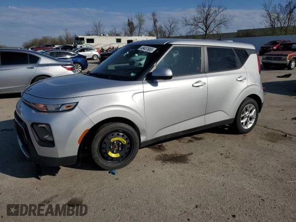 2020 Kia Soul LX with VIN KNDJ23AUXL7726865, listed as a Copart auction lot 49437665 with 69,252 mi miles and Salvage Title. Bid and sale history available at carsss.com. Image 1.