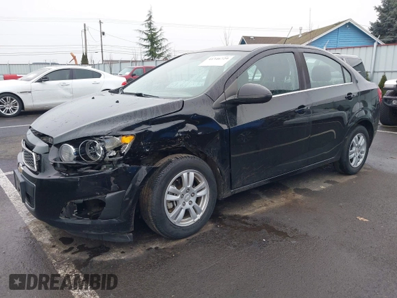 2012 Chevrolet Sonic LT with VIN 1G1JC5SH2C4189168, listed as a IAAI auction lot 41346729 with 79,389 mi miles and . Bid and sale history available at DreamBid. Image 2.
