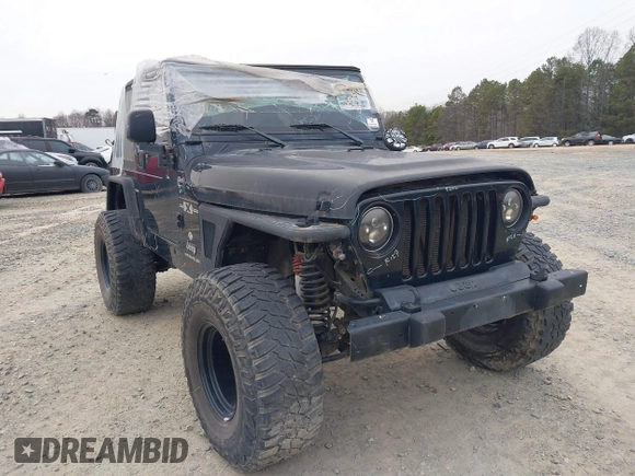 2003 Jeep Wrangler X with VIN 1J4FA39S33P375741, listed as a IAAI auction lot 40858427 with Not provided miles and . Bid and sale history available at DreamBid. Image 1.