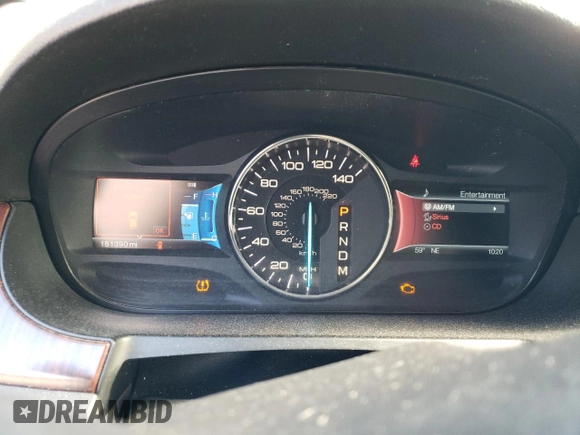 2011 Ford Edge Limited with VIN 2FMDK3KC5BBB13850, listed as a Copart auction lot 46531015 with 181,390 mi miles and Salvage Title. Bid and sale history available at carsss.com. Image 9.
