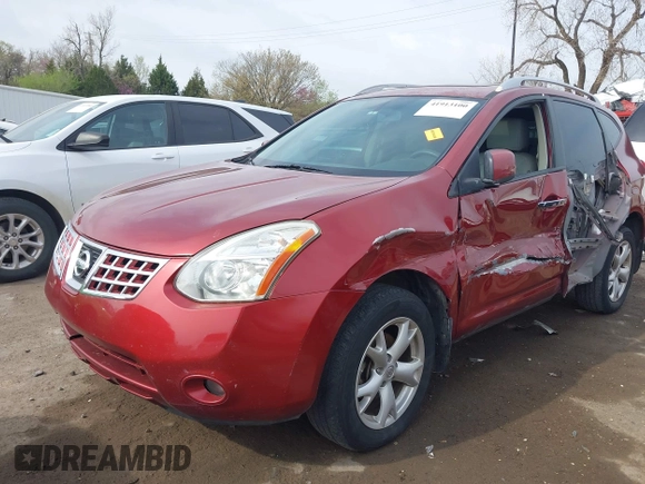 2010 Nissan Rogue S with VIN JN8AS5MT0AW018162, listed as a IAAI auction lot 41913100 with 155,347 mi miles and . Bid and sale history available at carsss.com. Image 18.