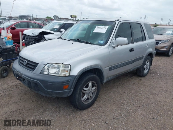 1998 Honda CR-V EX with VIN JHLRD1866WC039728, listed as a IAAI auction lot 42102198 with 192,998 mi miles. Bid and sale history available at carsss.com. Image 2.