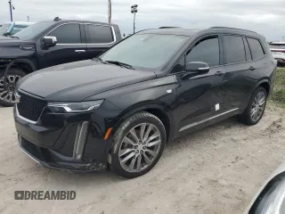 2020 Cadillac XT6 AWD Sport with VIN 1GYKPGRS7LZ103136, listed as a Copart auction lot 75560274 with 0 mi miles and Non Repairable. Bid and sale history available at carsss.com. Image 1.