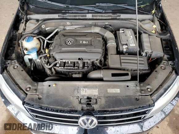 2015 Volkswagen Jetta Sedan 1.8T SE with VIN 3VWD07AJ3FM309076, listed as a Copart auction lot 46364875 with 141,257 mi miles and Salvage Title. Bid and sale history available at carsss.com. Image 11.