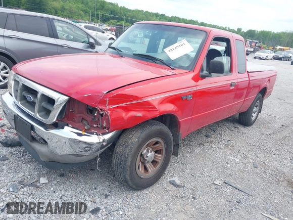 2000 Ford Ranger XL with VIN 1FTYR14V1YTA95098, listed as a IAAI auction lot 42119162 with 288,205 mi miles and . Bid and sale history available at carsss.com. Image 2.